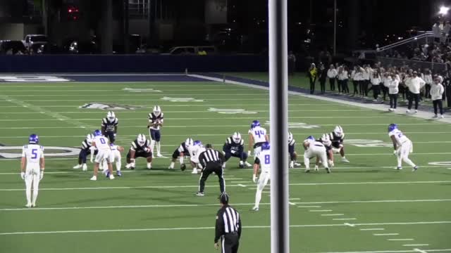 Highlights from CIF playoff game vs. St. John Bosco, Fall 2024 (sophomore season)