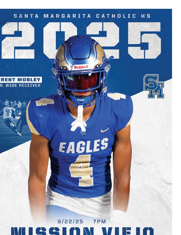 2025 vs. Mission Viejo program cover
