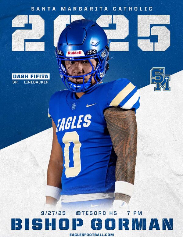 2025 vs. Bishop Gorman program cover