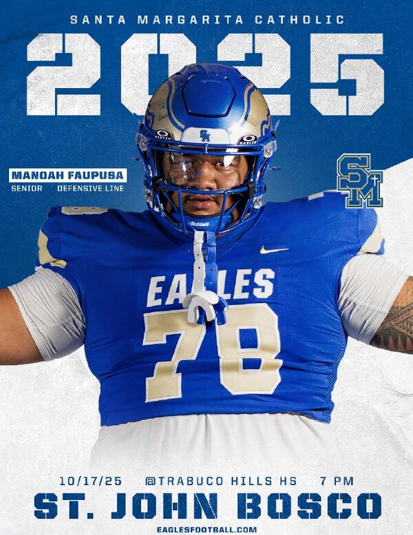 2025 vs. St. John Bosco program cover