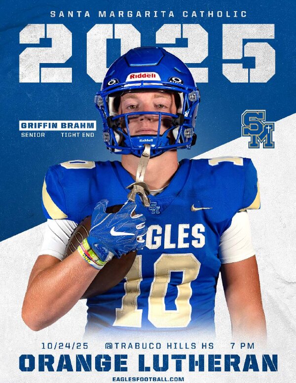 2025 vs. Orange Lutheran program cover